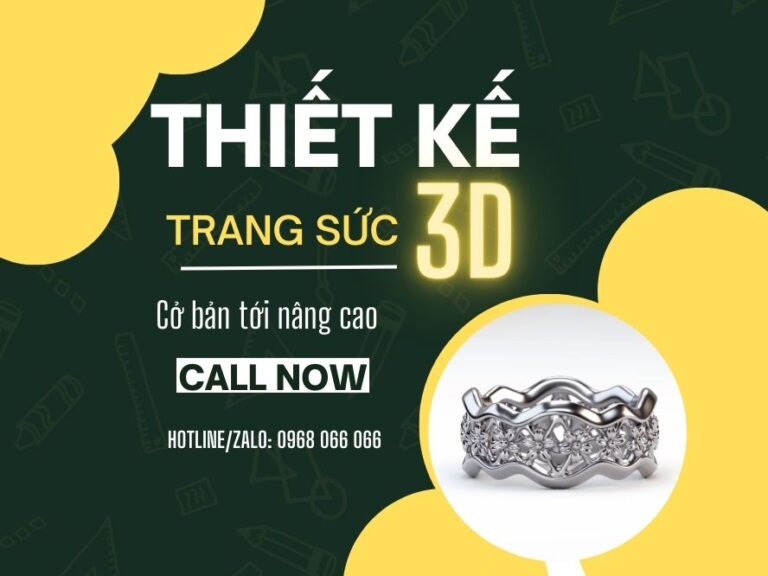 Thiết kế trang sức 3D HCM