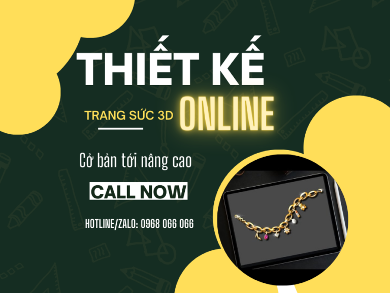 THIẾT KẾ TRANG SỨC 3d online